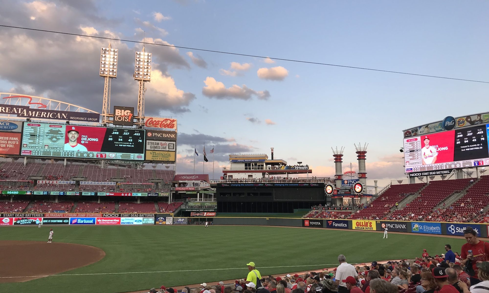 Cincinnati Great American Ballpark, Cincinnati Reds, Man Cave, Cincinnati  Images